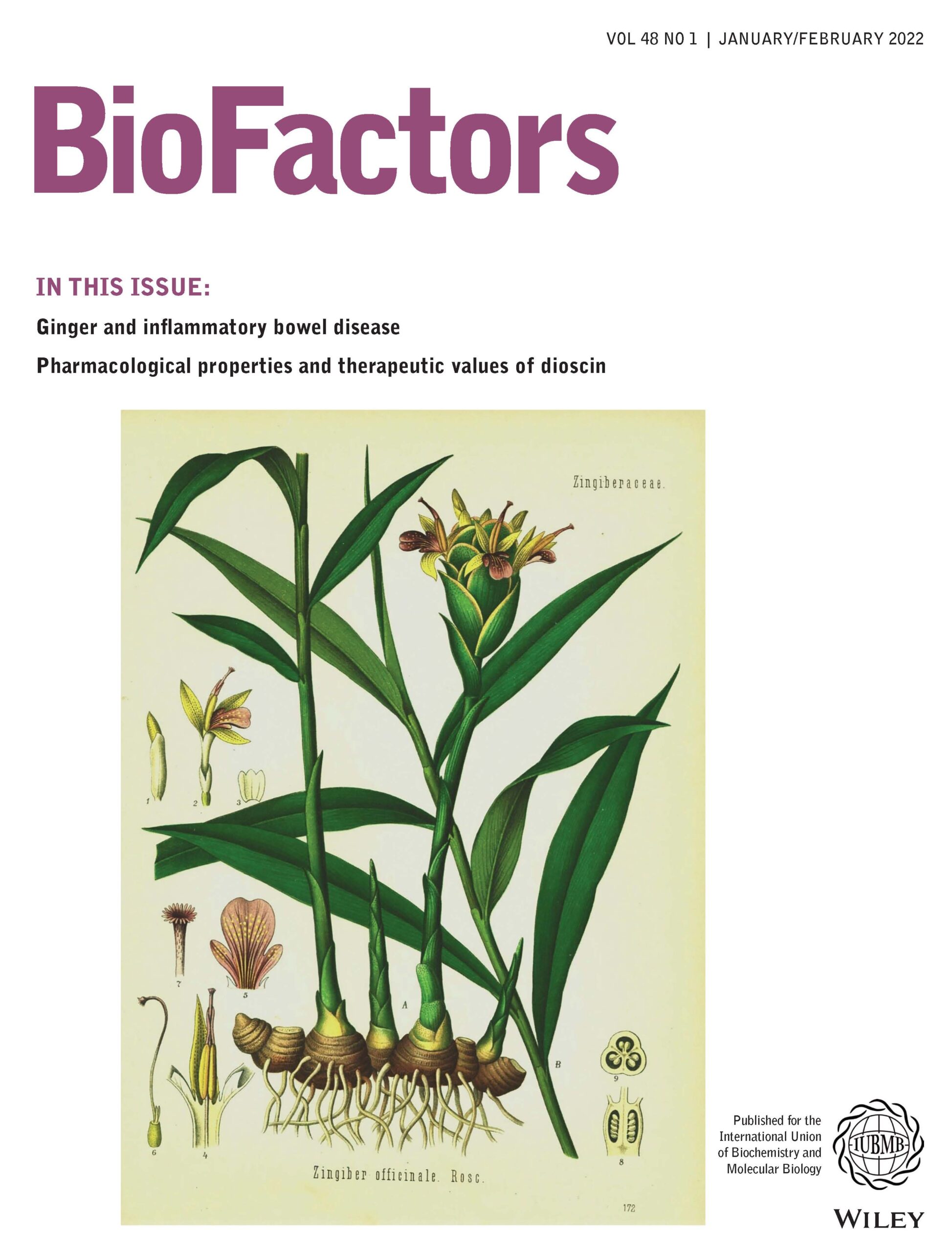 Biofactors cover