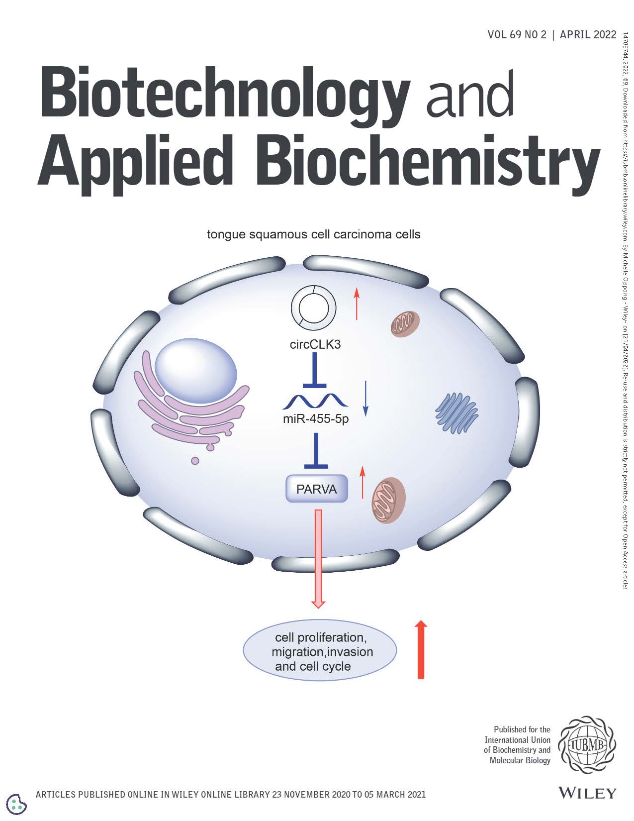 Biotechnology and Applied Biochemistry cover