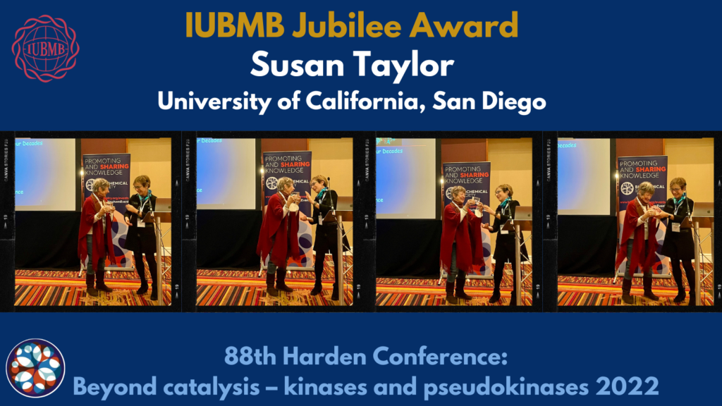 IUBMB Jubilee Award_Susan Taylor_2022