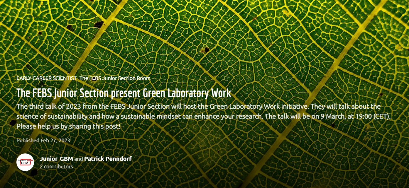 Green Laboratory Work