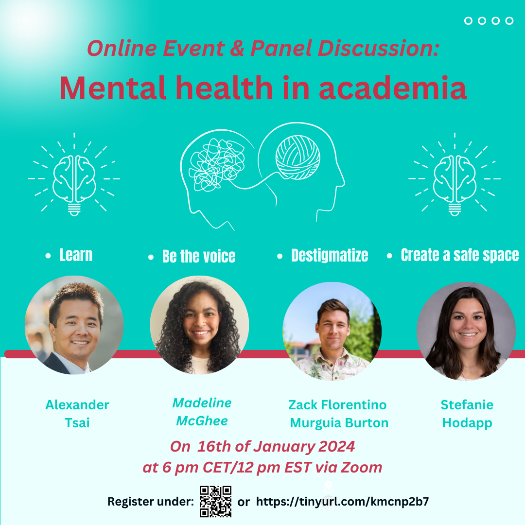 Mental Health in Academia speakers